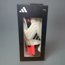 Adidas Copa GL League Goalkeeper Gloves Ivory Solar Red Black Size 9 Read
