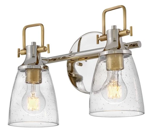 Hinkley Lighting 51272 Easton 2 Light 15"W Vanity Light - Black - Picture 5 of 12