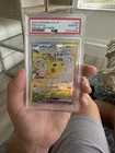 Pokemon TCG Pikachu ex PSA 10 2024 SV8 Super Electric Breaker 132/106 SAR Holo