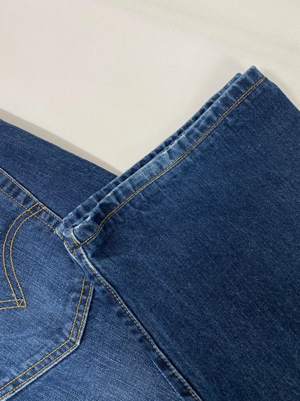 Levis 501 jeans mens Straight Leg W38 L32 Navy Blue 538 thumbnail 6