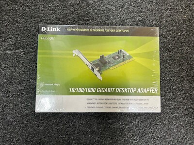 D-Link PCI Gigabit Fast Ethernet Network Adapter Card 10/100/1000 DGE-530T
