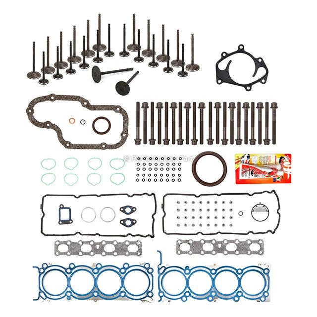Полный комплект прокладок впускных выпускных клапанов подходит для Nissan Infiniti 5,6 л VK56DE 2004-2009 годов выпуска - Изображение 2 из 4