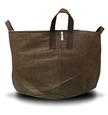 Root Pouch Brown 4 Griffe (246L) Geotextil Wachsen Blumentopf Deko Container