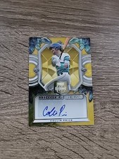 2023 Elite Extra Edition Collin Price Hidden Gems Auto GOLD /10 Astros #HG-CPG
