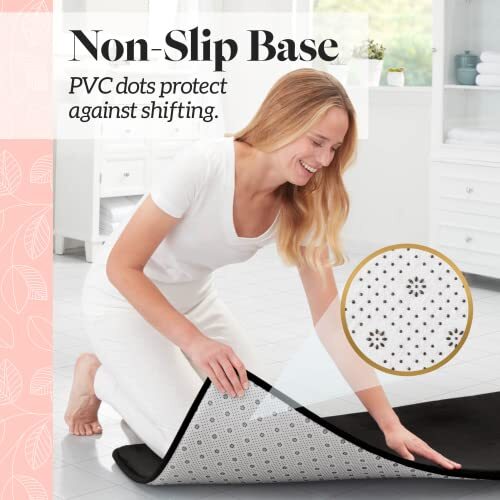 Genteele Bath Mats for Bathroom Non Slip - Beige 22" Assorted Sizes , Colors - Picture 33 of 180