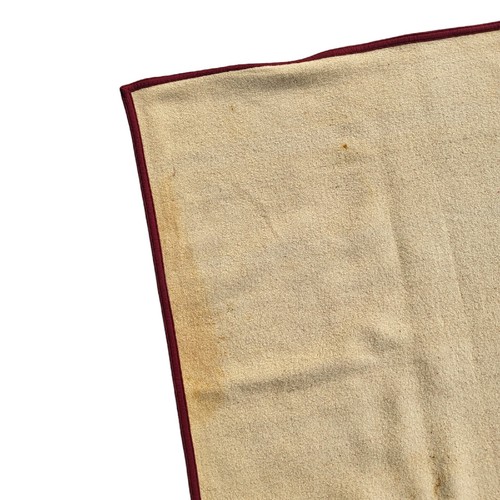 78x58 Vintage Pendleton rote Wolle Buchstabe T Initiale Decke Made in USA - Bild 10 von 10