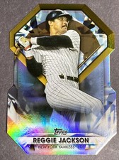 2022 Topps Series 1 Diamont Great Diecut DGDC-17 Reggie Jackson New York Yankees