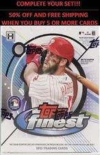 ⚾⚾ 2023 TOPPS FINEST BASEBALL • BASE SET • YOU PICK SINGLES • Mix & Match