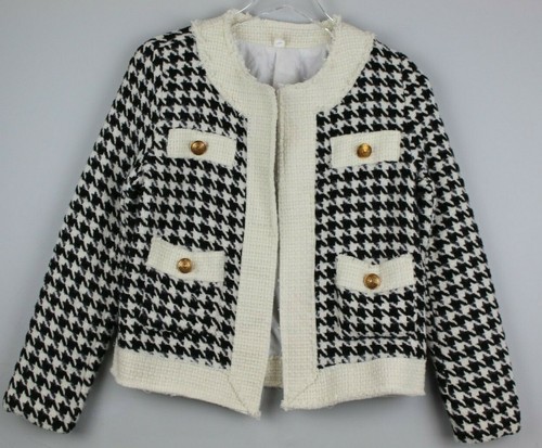 Balmain Paris Womens Houndstooth 