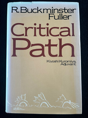 SIGNED Critical Path 1981 R. Buckminster Fuller 1st edition 1st printing HC DJ