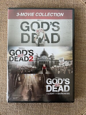 God's Not Dead 3 Movie DVD Collection Inspirational Triple Feature New Sealed