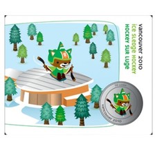 Canada 2010 - 50c RCM Olympic Mascot Card - Para Sledge Hockey Sumi!!