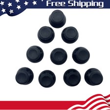 New 10 Pcs Black Analog Game Thumb Sticks For Microsoft Xbox 360 Controller USA