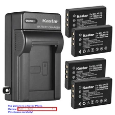 Kastar Battery Wall Charger for PENTAX D-LI7 & PENTAX Optio MX Optio MX4 Camera
