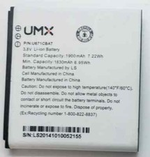 UMX U671CBAT U671 PCD For Unimax Battery Replacement 3.8v 1900mAh Oem