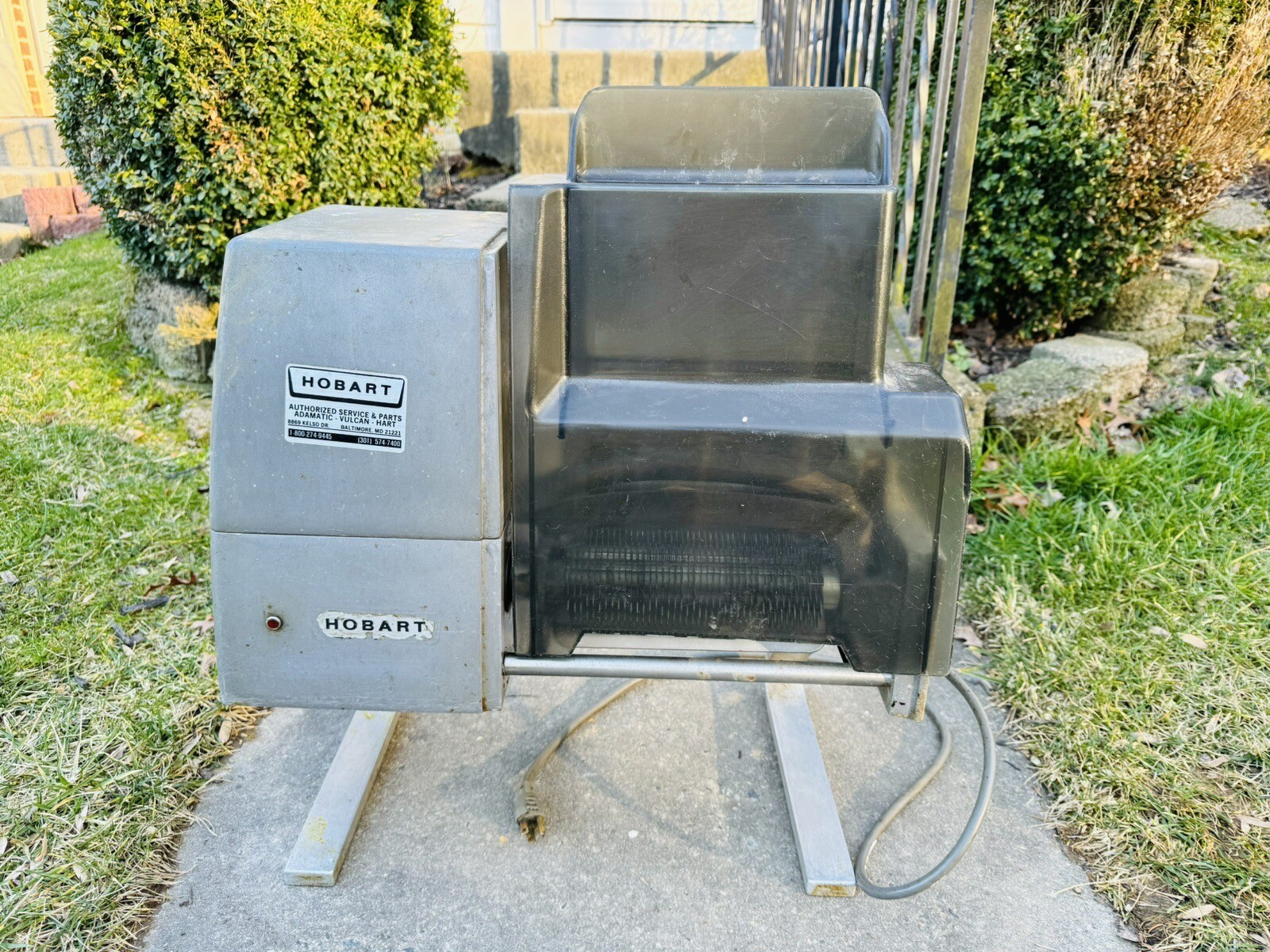 Working HOBART Countertop Meat Tenderizer With KnitKnife Blades Commercial eBay