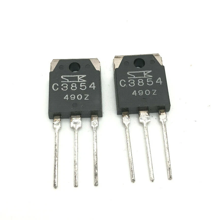 4 x 2SC3854 Sanken Transistoren NPN TO-3P  NOS - Bild 1 von 1