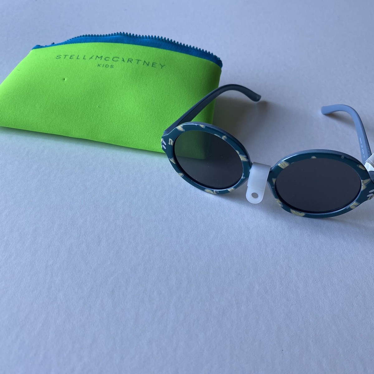 Stella McCartney teal sunglasses Pre-loved Stella McCartney SC0001S 004 Sunglasses - £60 main image 2