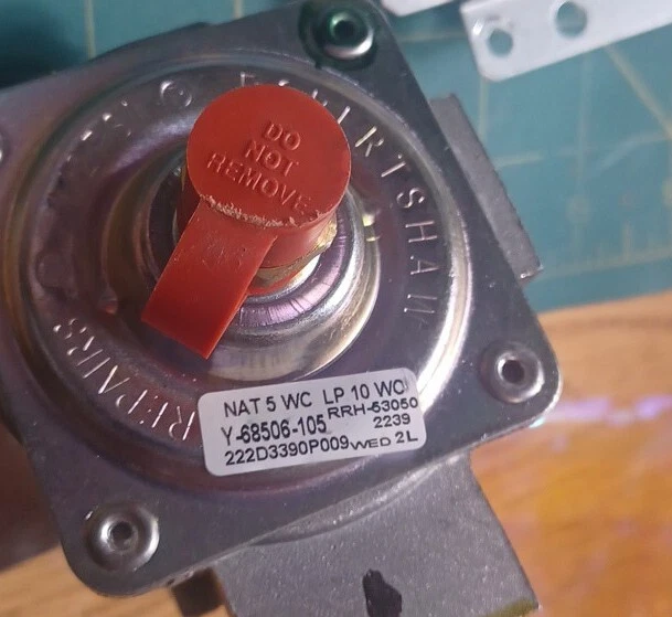 GE 222D33909009 Gas Range Oven Valve & Regulator New — 第 4/4 张图片