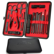 18Pcs Pedicure Manicure Set Nail Clippers Toenails nail file self care kit Gift