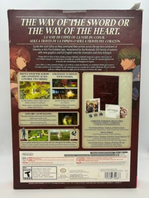 Fire Emblem Echoes Shadows of Valentia Limited Edition NEW