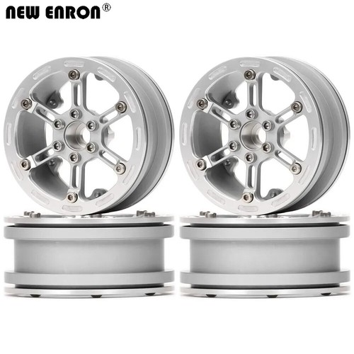 2.2" Beadlock Wheel Rim Alloy for 1/10 RC Rock Crawler Axial Wraith HPI Traxxas - Picture 30 of 30
