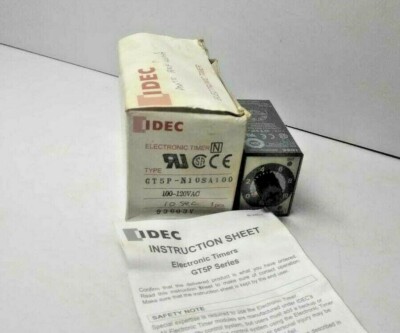 Idec Electronic Timer GT3A-1AF20 100-240VAC