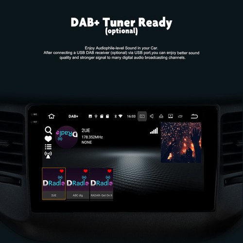 Kit Autoradio 2din 7" Android 13 per Lancia Delta 2008-2014 Navi GPS Wi-fi BT - Imagen 13 de 13