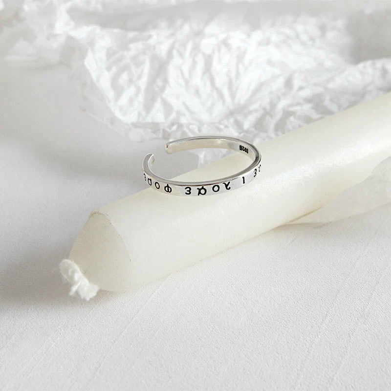 Greek clearance letter rings