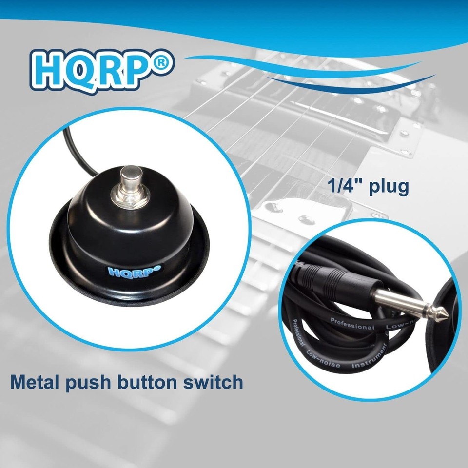 Single Button Guitar Amp On/Off Footswitch with 1/4-Inch Jack, 6 ft | eBay