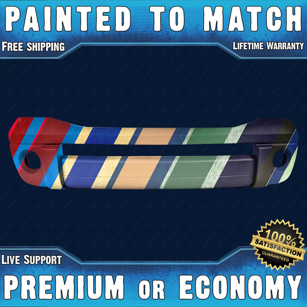 2006-2009 Dodge Ram Front Bumper Cover Replacement Painted to Match