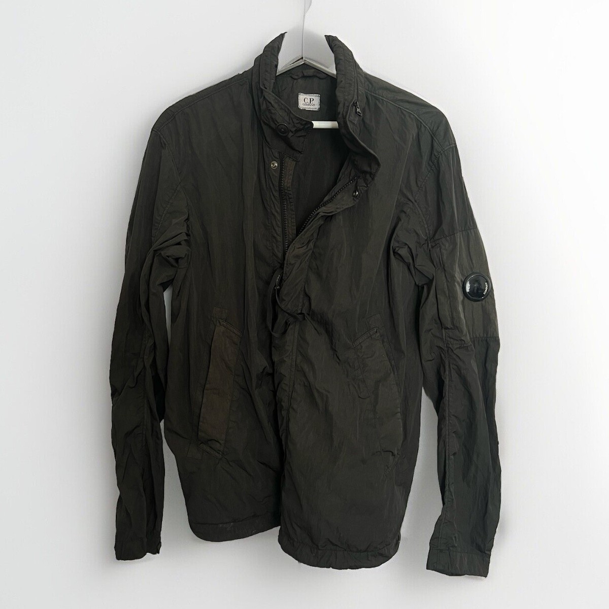 Cp Company Chrome Lens Overshirt CP COMPANY Chrome Nylon Re-Colour