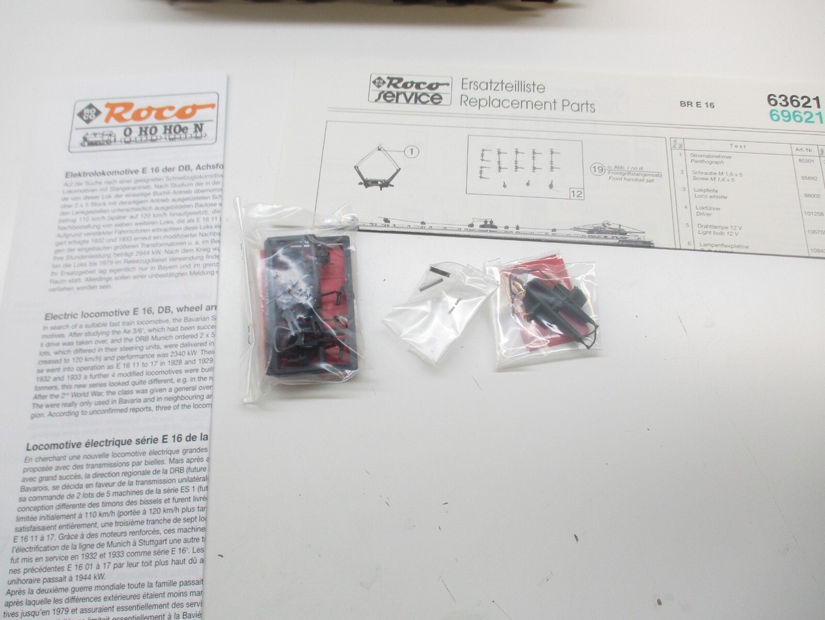 Roco H0 63621 E-Lok E1610, DB, Licht, DC, DSS, NEM, TOP in