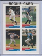 MIGUEL CABRERA ROOKIE CARD Topps Bazooka QUAD STICKER RC Baseball TIGERS MARLINS