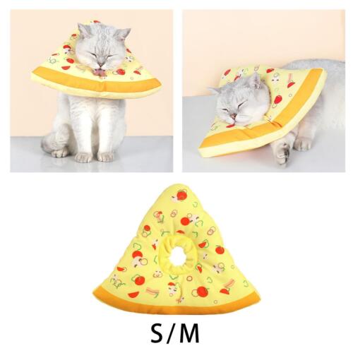 Katzenkegel, praktischer, schützender Hundekegel in Pizzaform zum Trimmen von - Picture 1 of 7