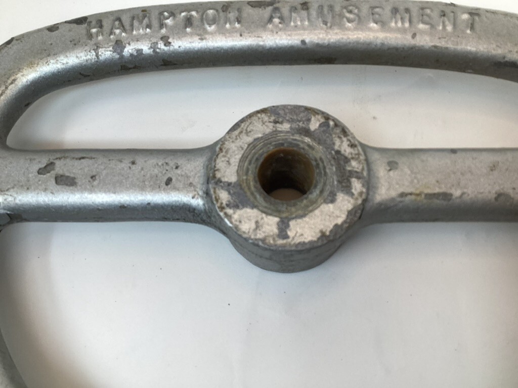 Vintage Hampton Amusement Kidde Pedal Car Steering Wheel eBay