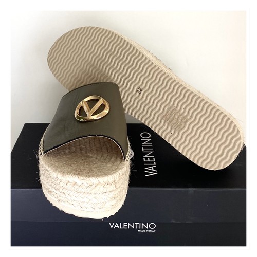 VALENTINO Clabeegi Platform Espadrille Sandals Size 38 - US 8 $625.00 - Picture 5 of 8