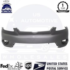 New Front Bumper Cover Wfog Lamp Holes Primed For 2005-2008 Toyota Matrix