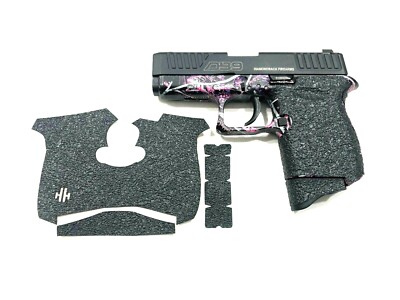 HANDLEIT Laser Cut Textured Rubber Gun Grip Tape for Diamondback DB9