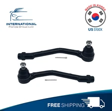 2 Pcs ⭐KOREA⭐(LH - RH) Pair Outer Tie Rod Ends 15-20 KIA SEDONA