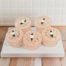 3 Pack Papier Blumen Banner - Frühlingsdeko Girlanden Für Gartenparty & Geburtstag