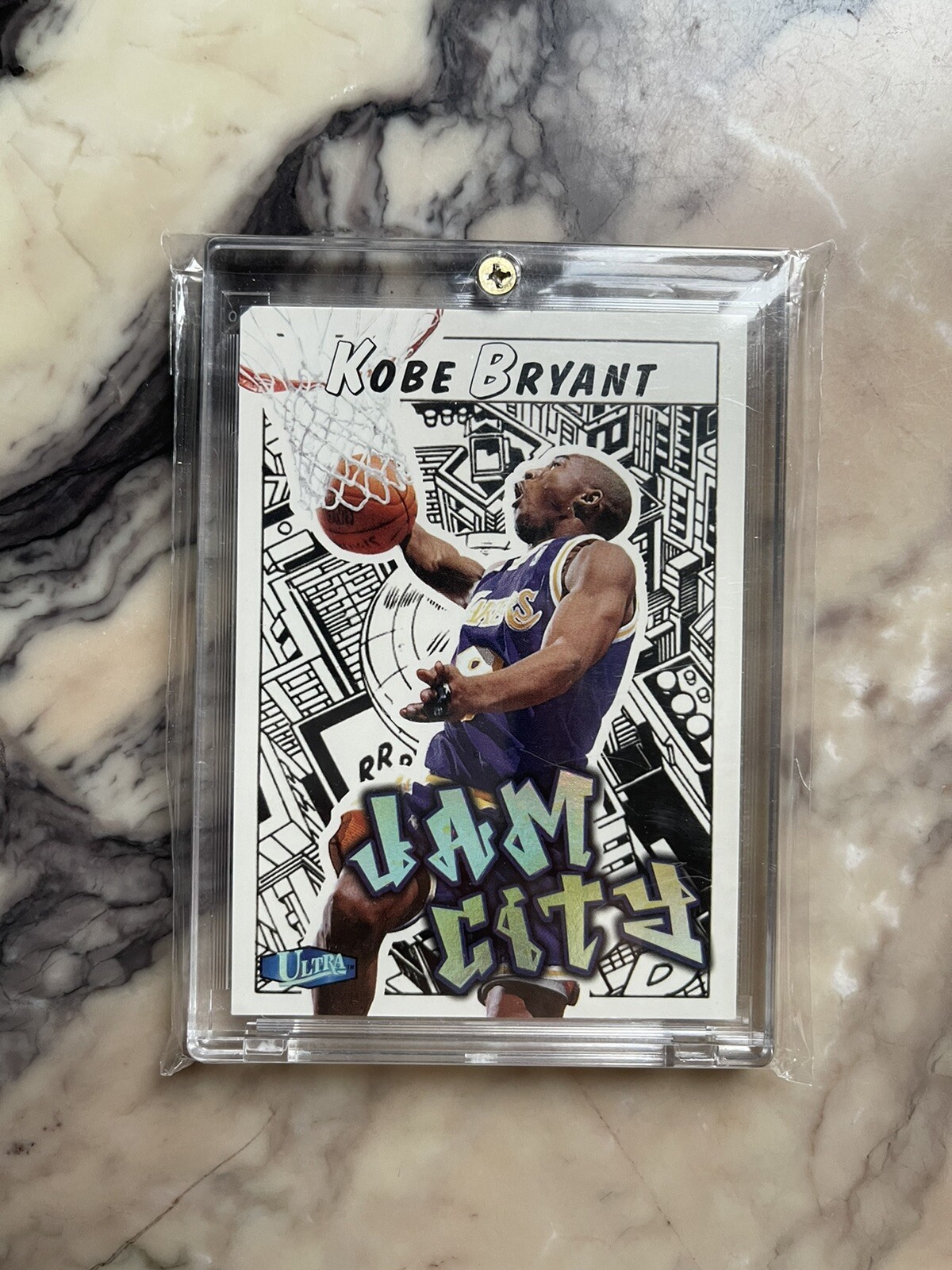 1997 Fleer Ultra Jam City Kobe Bryant Los Angeles Lakers Basketball #18 of 18JC