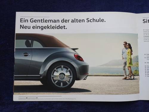 VW Beetle Cabriolet Typ 5C "Karmann" Sondermodell Prospekt 2015 + Preisliste - Picture 4 of 6