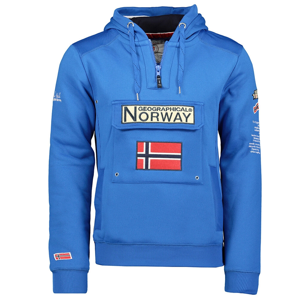 Географическая Норвегия Спортивные толстовки Herren Blau Baumwolle от GYMCLASS WW5525HGN 7890₽