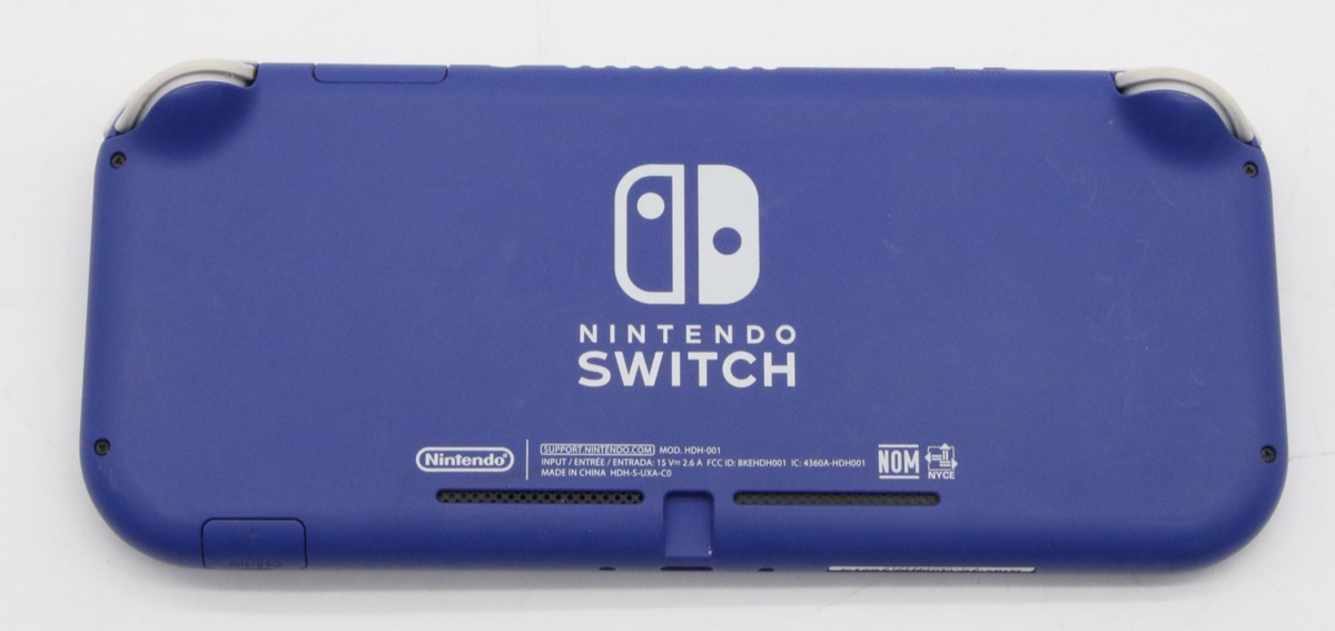 Nintendo Switch Lite Handheld Blue Console with Minecraft - HDH