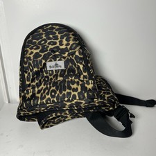 BABYMUST Hip Seat Baby Carrier with Adjustable Waistband and Pockets Leopard