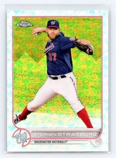 2022 Topps Chrome Logofractor Edition #7 Stephen Strasburg