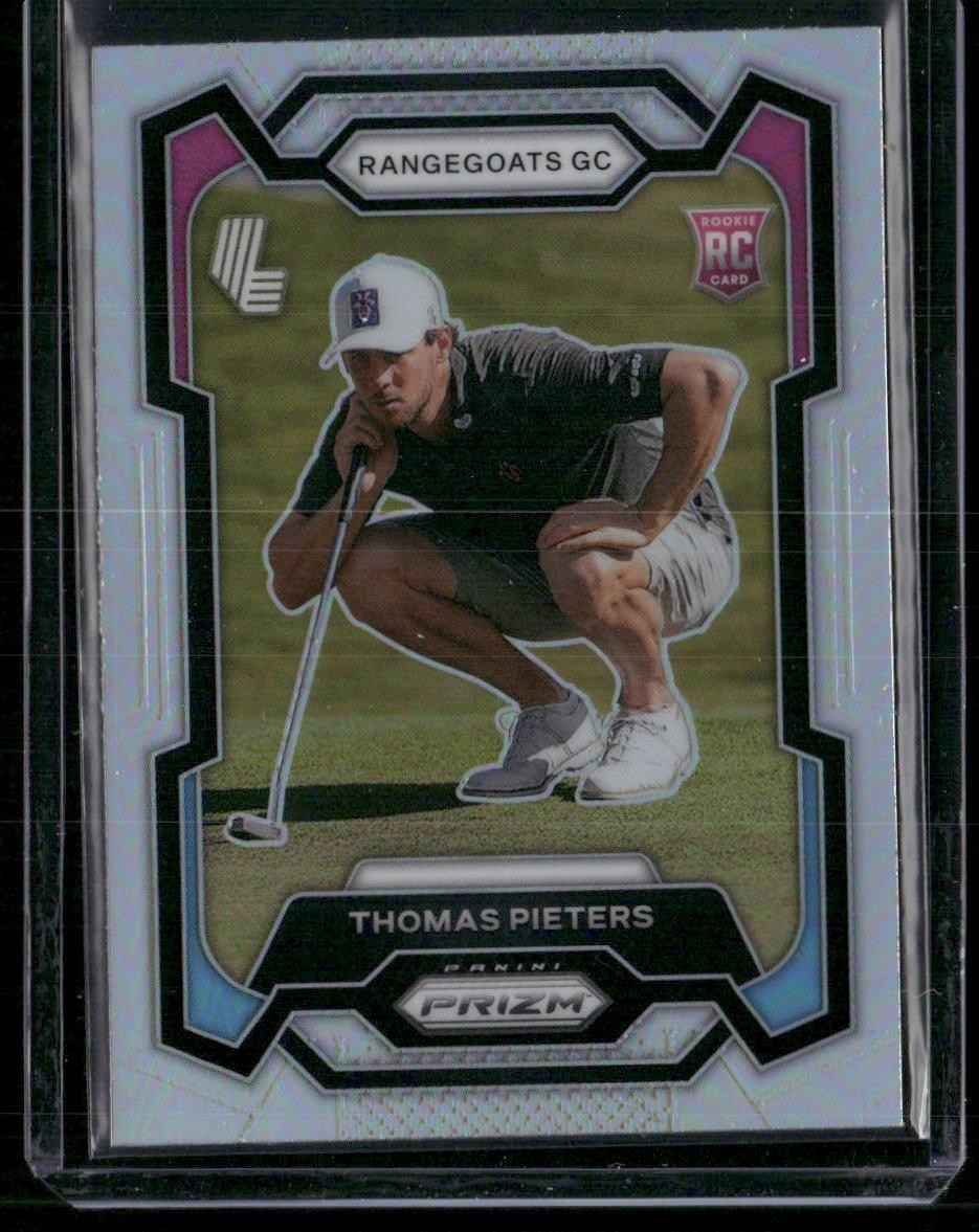 2024 Panini Prizm Liv Golf - Thomas Pieters #19 Silver Prizm (RC)