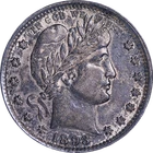 1893-P Barber Quarter — photo from another recent sale