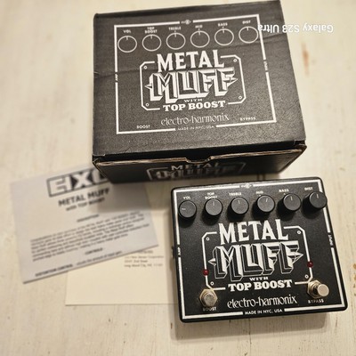 Electro Harmonix Metal Muff Distortion Overdrive Pedal Ship World Wide